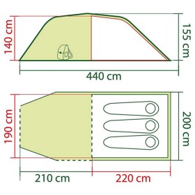 Coleman Coastline 3 Plus -3